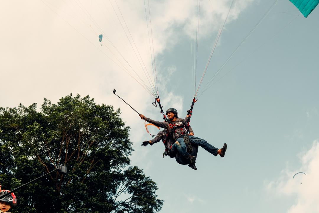 Paragliding at Bukit Bubus