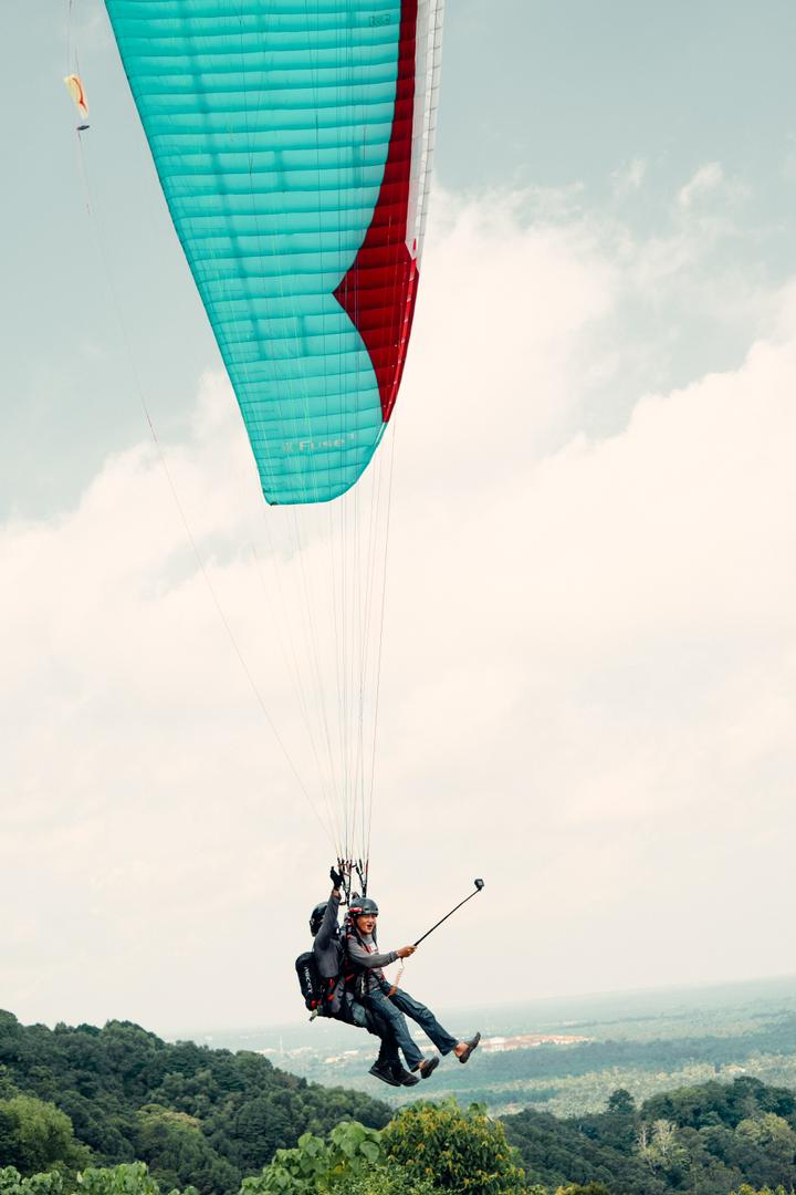 Paragliding at Bukit Bubus