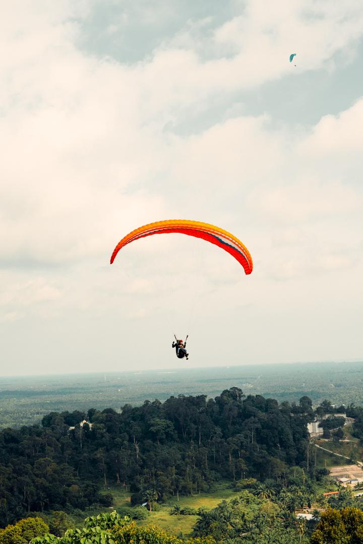 Paragliding at Bukit Bubus