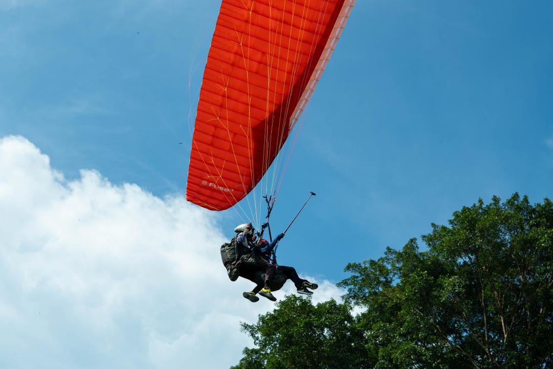 Paragliding at Bukit Bubus