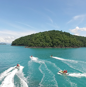 Langkawi Jet Ski Island Hopping & Sightseeing Tour