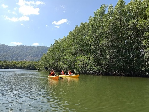 Kubang Badak Kayaking Adventure and Swimming in Langkawi