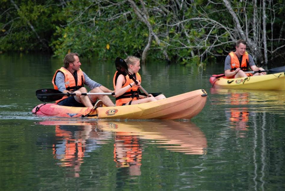 Kubang Badak Kayaking Adventure and Swimming in Langkawi