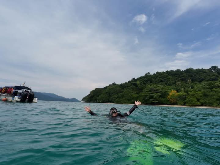Snorkeling at Local Site Island Langkawi